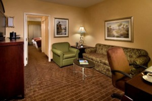 Standard suite living room at Caribe Royale Orlando